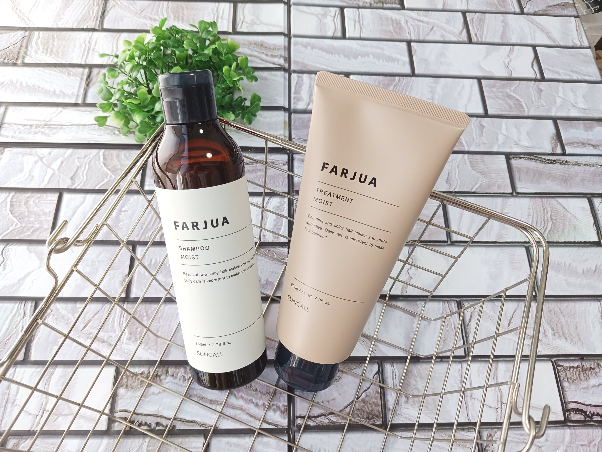 ファルジュアトリートメントモイスト/サンコール/洗い流すヘアトリートメントを使ったクチコミ（1枚目）