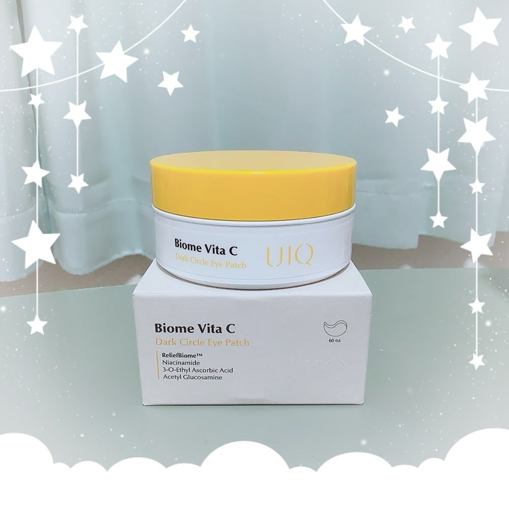 バイオームビタC黒クマアイパッチ/UIQ/シートマスク・パックを使ったクチコミ(2枚目)
