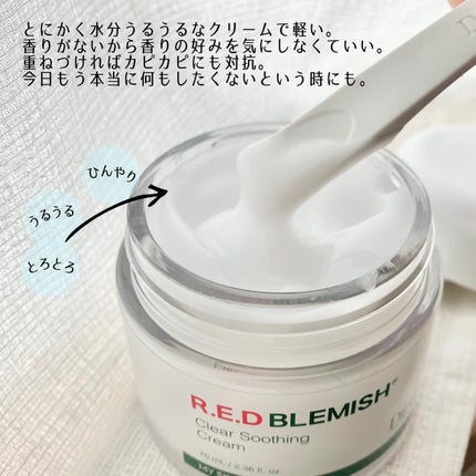 レッドブレミッシュ クリアスージングクリーム/Dr.G/フェイスクリームを使ったクチコミ(2枚目)