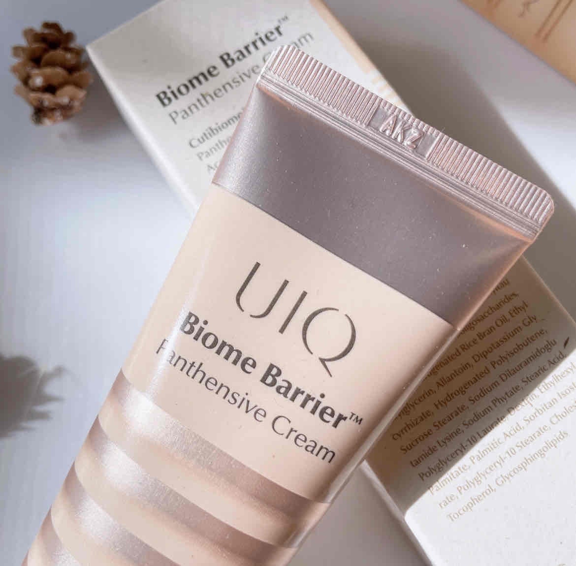 tomo33 フォロバ100 on LIPS 「UIQの新発売「バイオームバリアパンテンシブクリーム」肌バリア..」(3枚目)