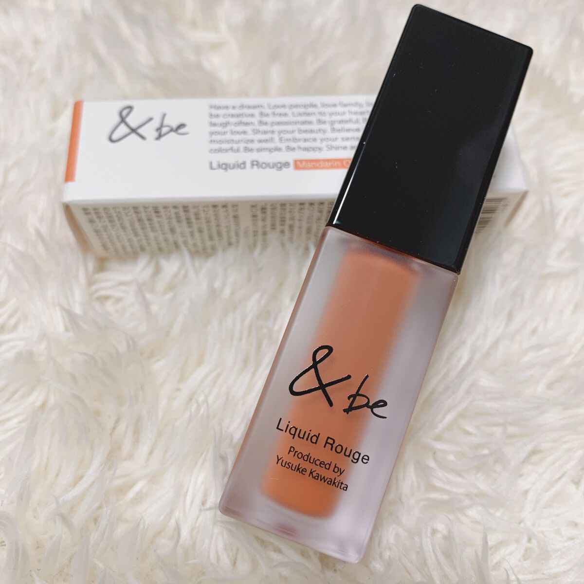 &be リキッドルージュ/&be/口紅を使ったクチコミ(1枚目)