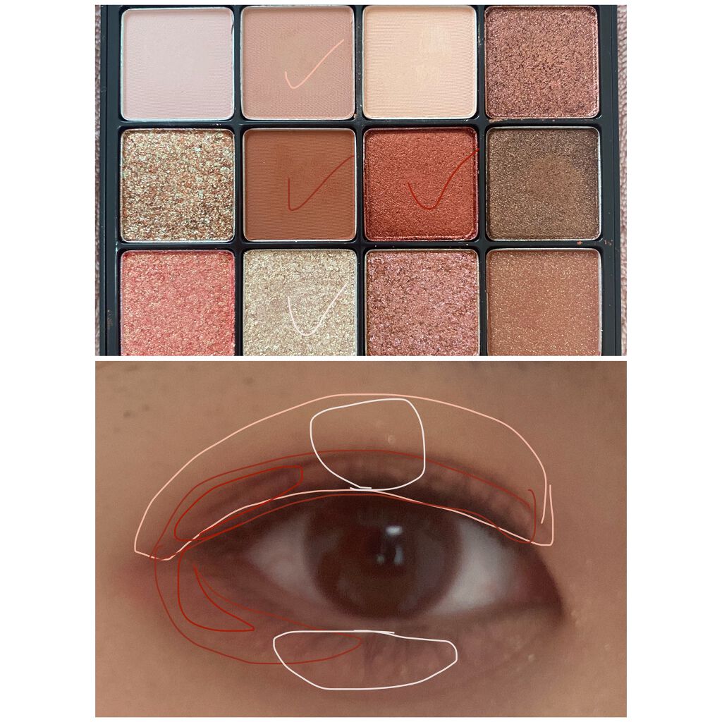 グラムチェンジマルチパレット/A.BLACK/マルチパレットを使ったクチコミ（2枚目）