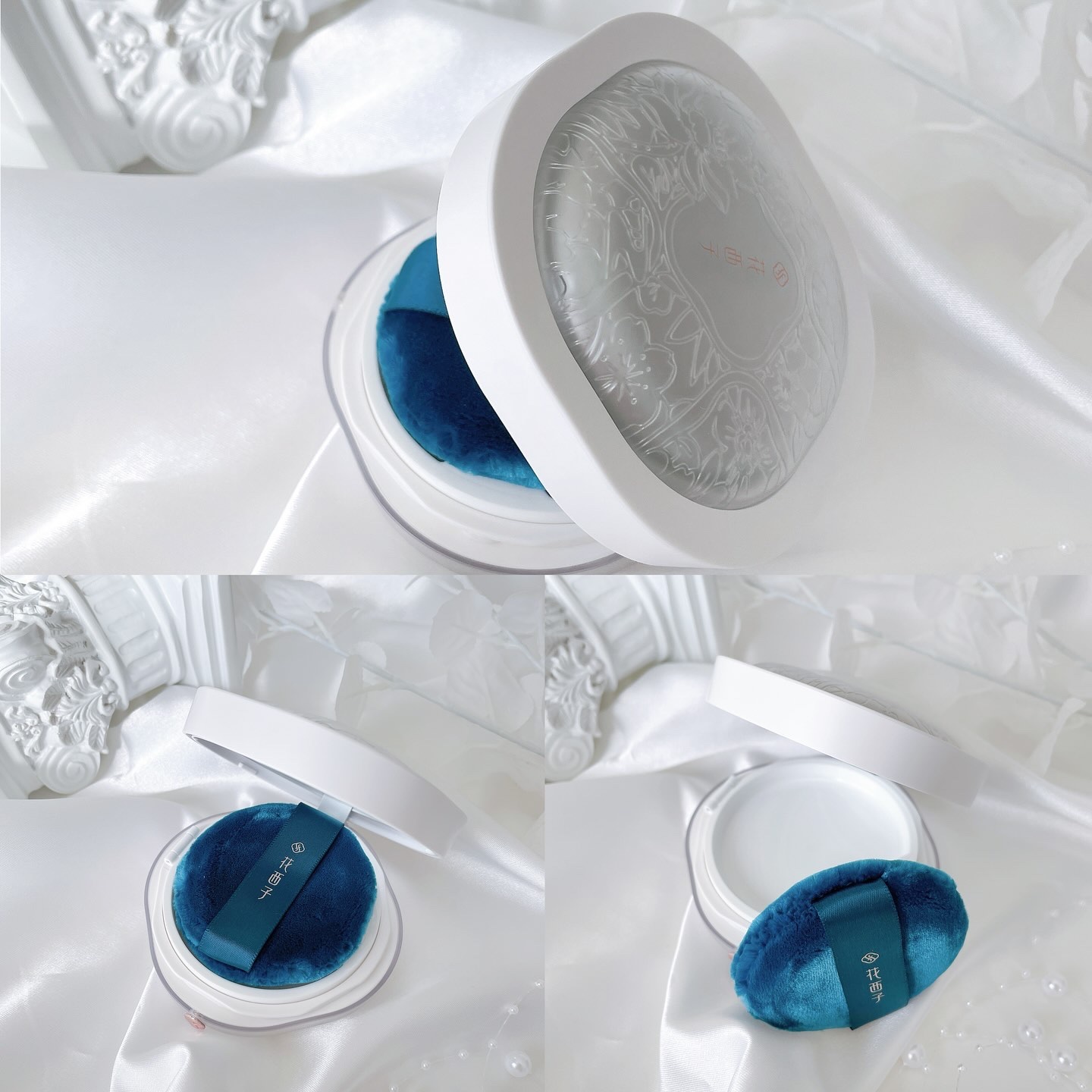 玉養桃花 ルースパウダー/花西子/ルースパウダーを使ったクチコミ（3枚目）