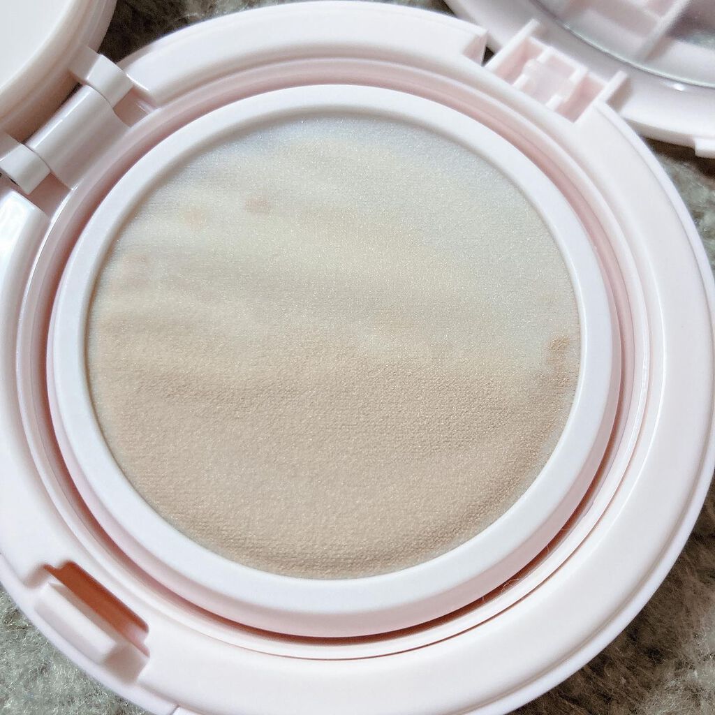 アクアリースキンウェア コンパクト用 パフ/ESPRIQUE/クッションファンデーションを使ったクチコミ（3枚目）