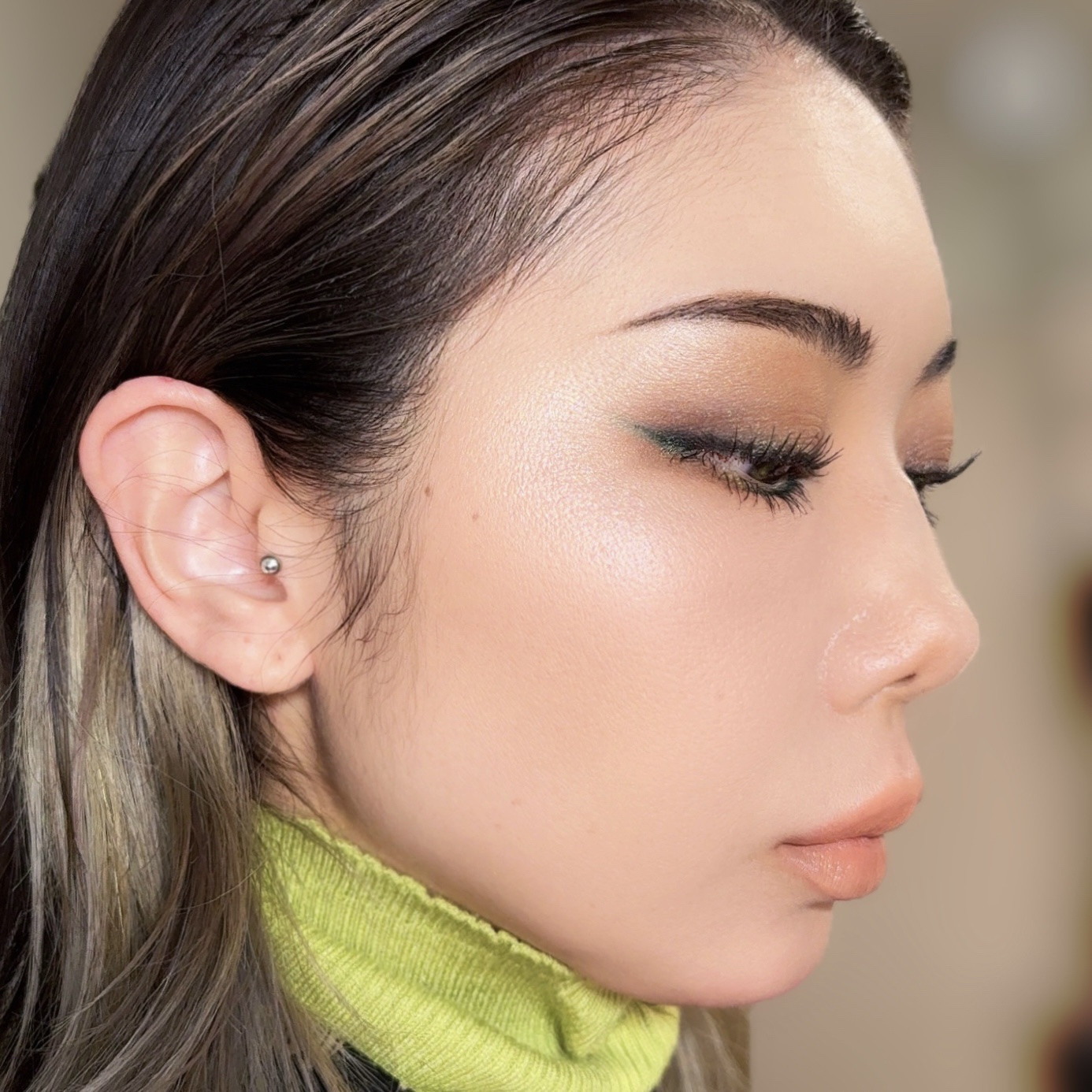 スモール アイシャドウ ニュー　クロップ/M・A・C/単色アイシャドウを使ったクチコミ（2枚目）