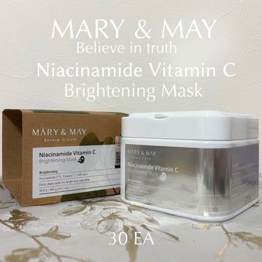 ナイアシンアミドビタミンC ブライトニングマスク/MARY&MAY/シートマスク・パックを使ったクチコミ（2枚目）