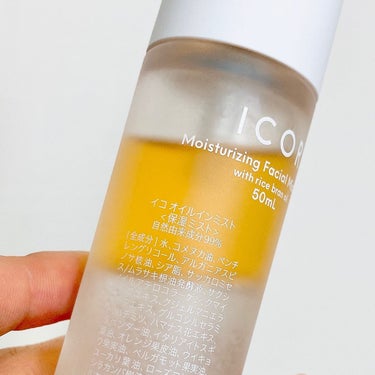 ICOR オイルインミストトナーのクチコミ「ラキャルプフェスの特典でいただいた
#ICOR の
#オイルインミストトナー 。
現品をいただ.....」（3枚目）