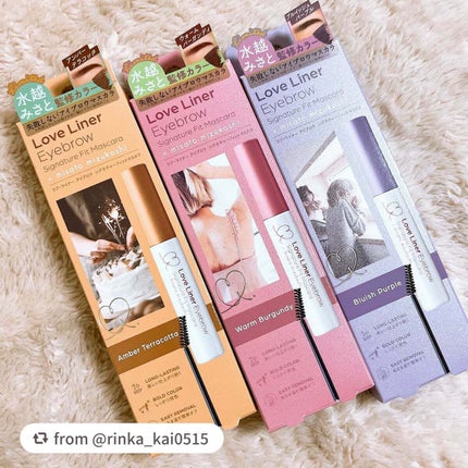 ラブ・ライナー シグネチャーフィットマスカラ<アイブロウ>/ラブ・ライナー/眉マスカラを使ったクチコミ(5枚目)