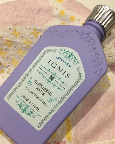 ホワイトハーバル ウォーター/IGNIS/化粧水を使ったクチコミ（1枚目）