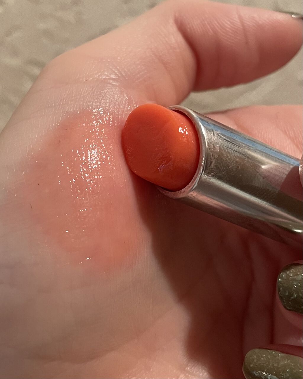 ディオール アディクト リップ グロウ 004 コーラル/Dior/リップバームを使ったクチコミ（2枚目）