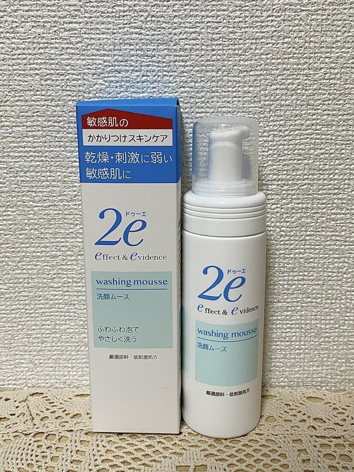 洗顔ムース/2e/泡洗顔を使ったクチコミ（1枚目）