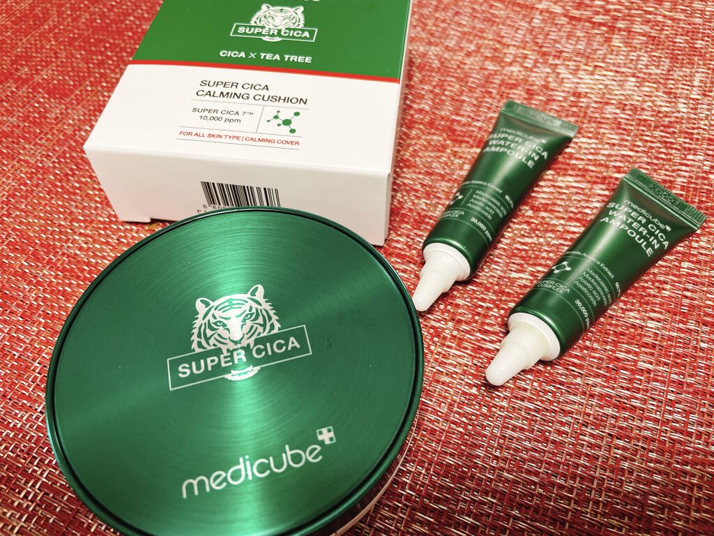 スーパーシカクッション/MEDICUBE/クッションファンデーションを使ったクチコミ（1枚目）