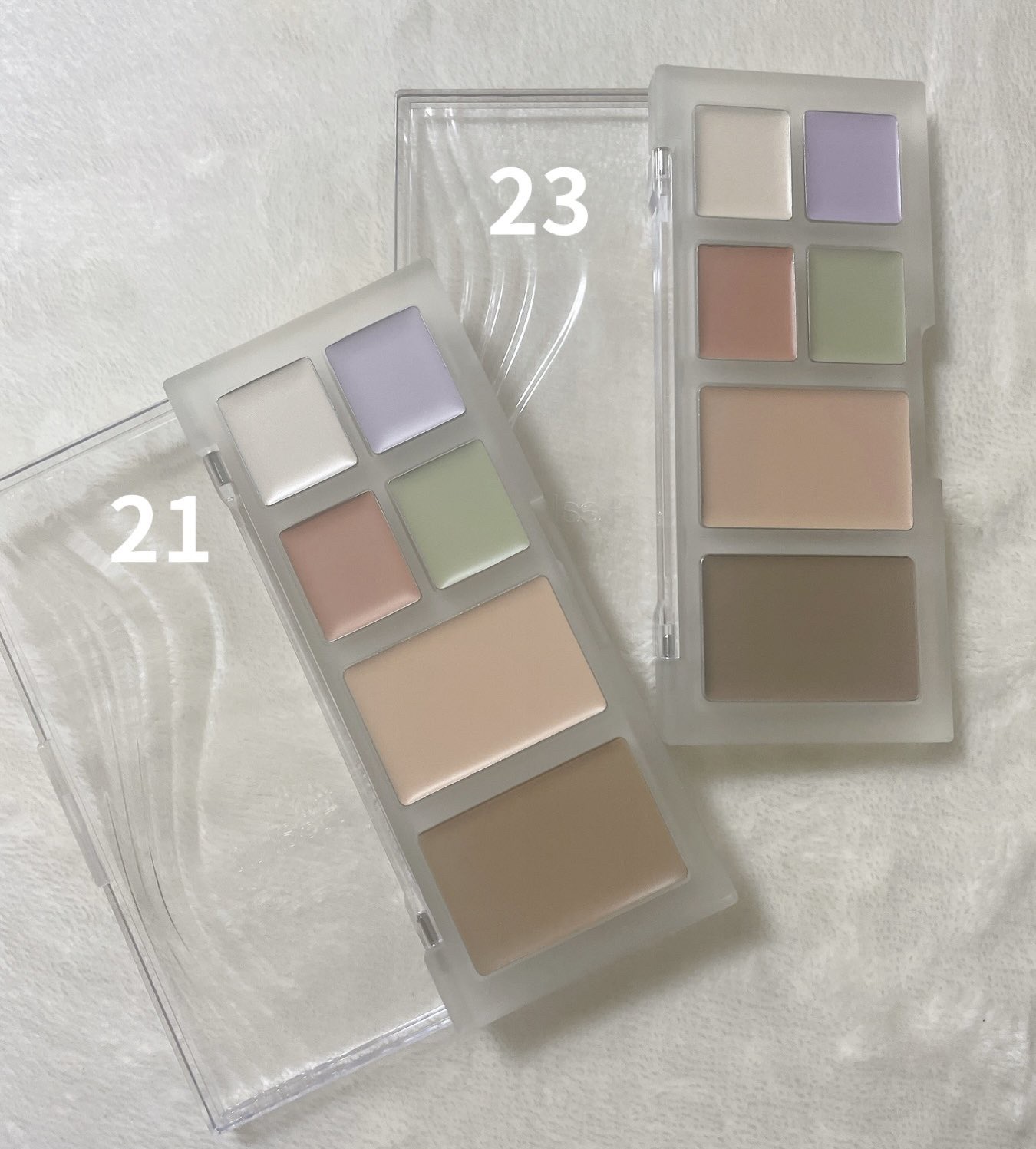 ブリージングコンシーラーパレット/Healus/パレットコンシーラーを使ったクチコミ（2枚目）