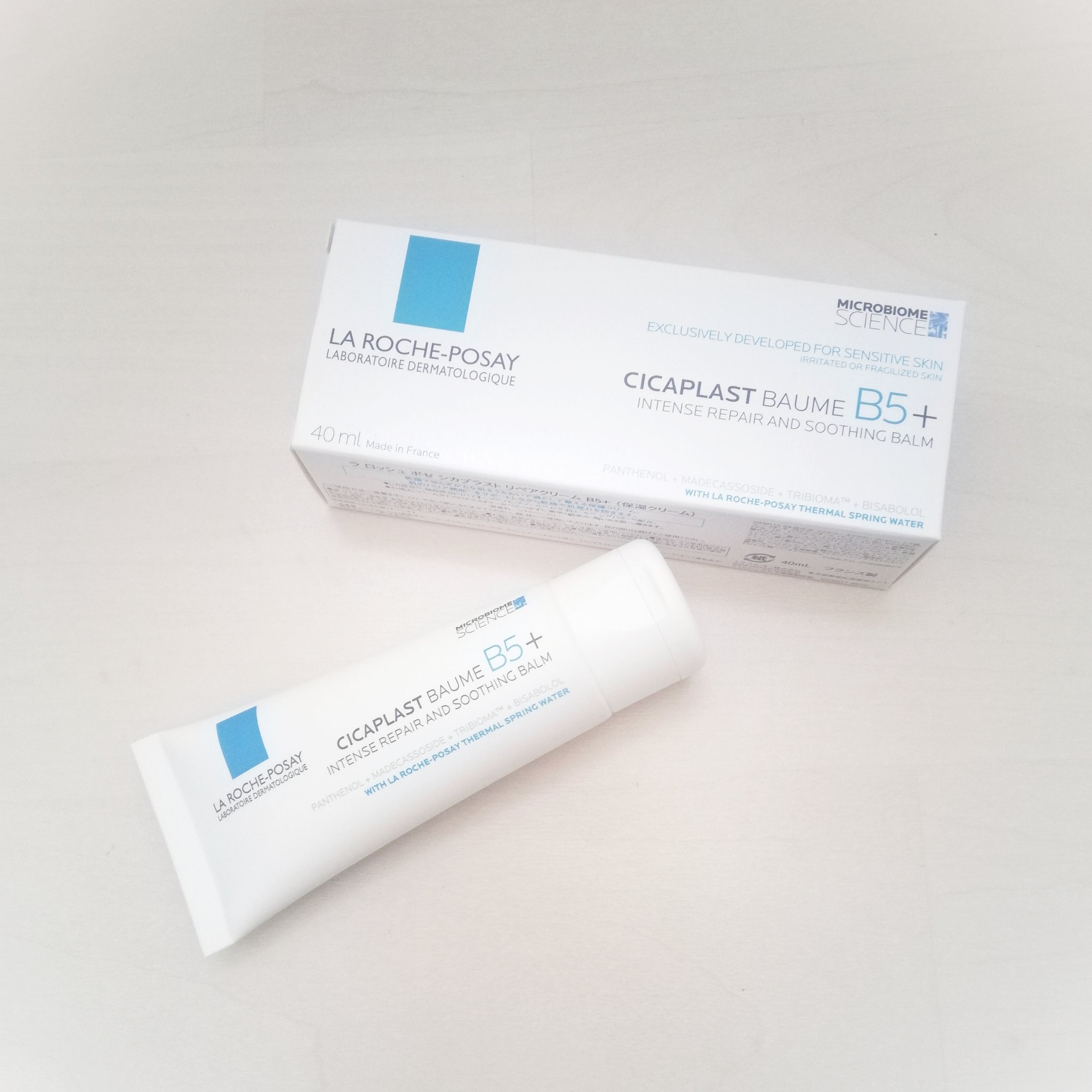 シカプラスト リペアクリーム B5+	/ラ ロッシュ ポゼ/フェイスクリームを使ったクチコミ（2枚目）