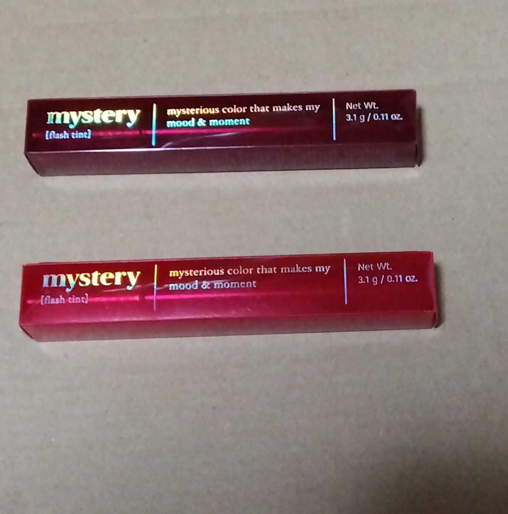 アイムミミ ミステリー フラッシュティント/i’m meme/リップティントを使ったクチコミ（1枚目）