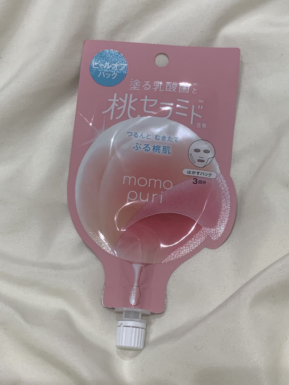 ももぷり フレッシュピールオフパック/ももぷり/ピーリングを使ったクチコミ（1枚目）