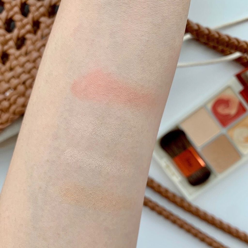 デザイニング フェイスカラーパレット 03 マーマレードバター（限定）/IPSA/プレストパウダーを使ったクチコミ（3枚目）