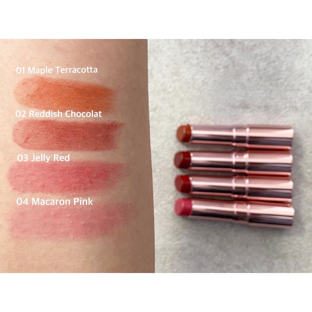 ブリュレリップティント/CipiCipi/リップティントを使ったクチコミ（3枚目）