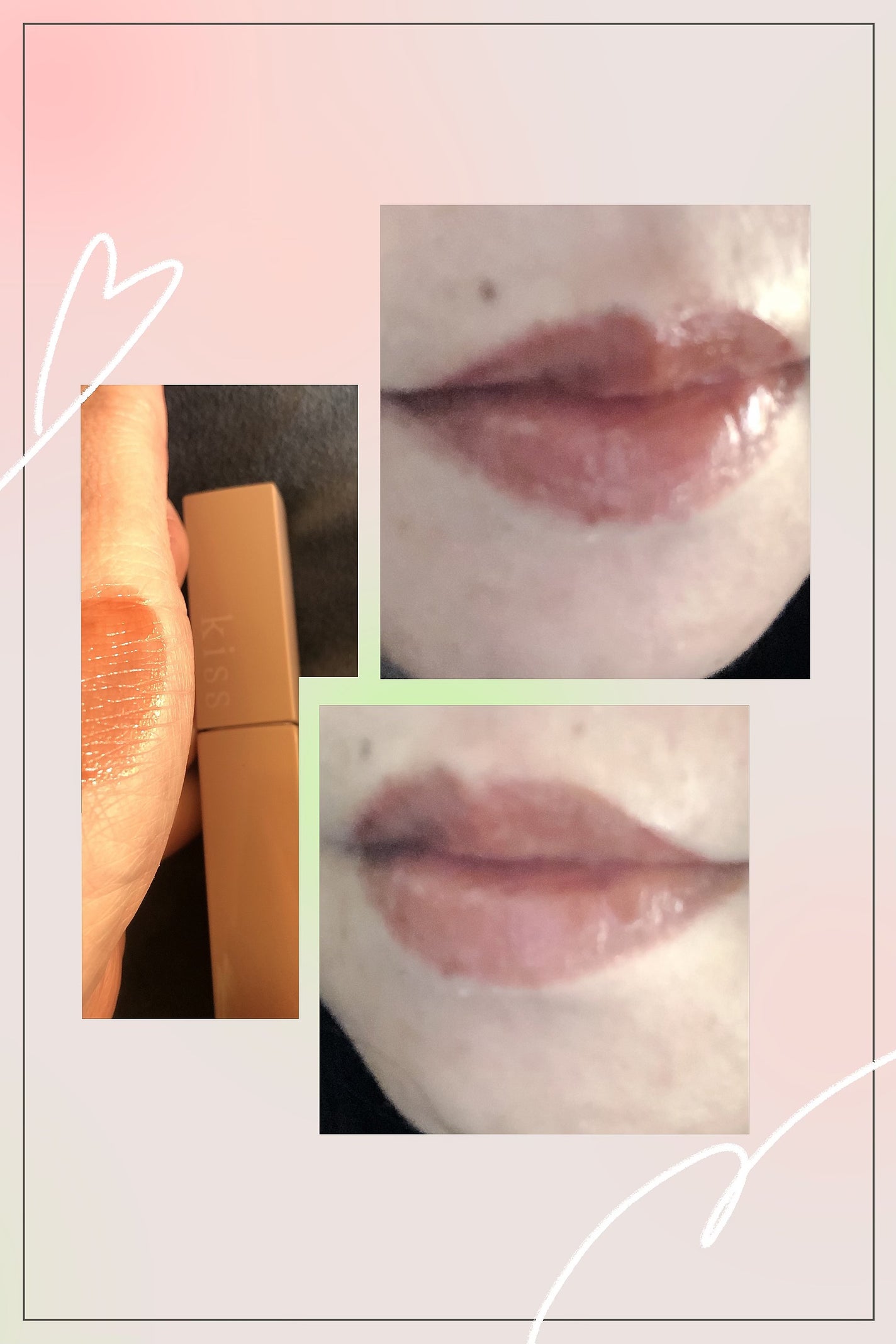 リップアーマー/KiSS/口紅を使ったクチコミ(3枚目)