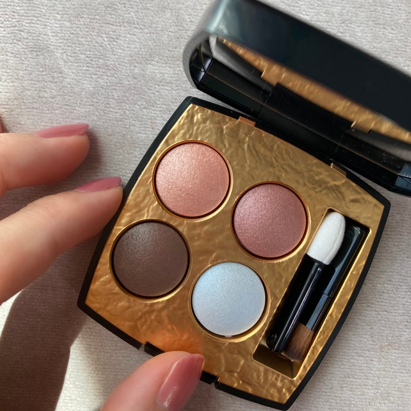 レ キャトル オンブル ビザンス /CHANEL/アイシャドウパレットを使ったクチコミ(2枚目)