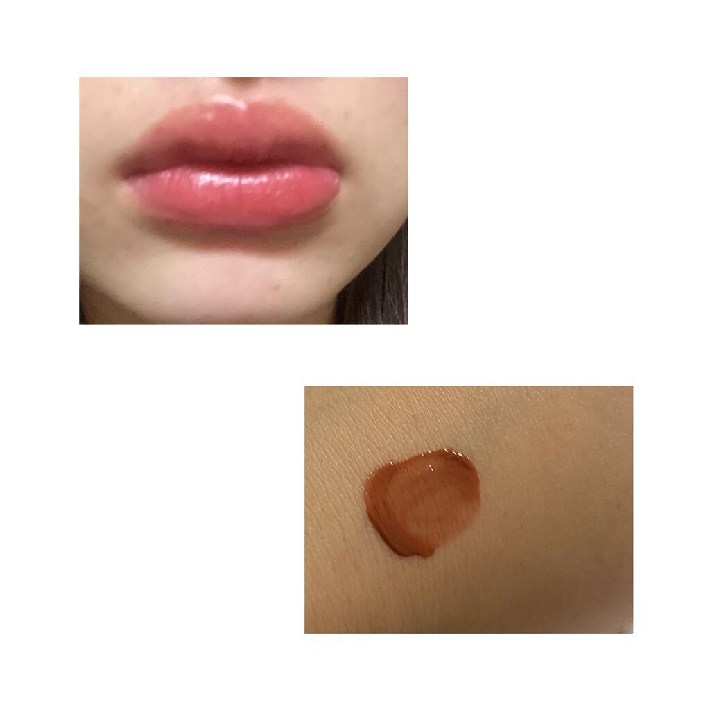 ジューシーラスティングティント/rom&nd/リップティントを使ったクチコミ（2枚目）