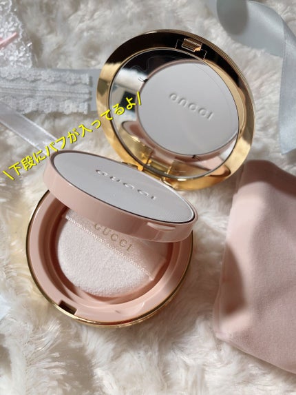 グッチ プードル ドゥ ボーテ マット ナチュレル/GUCCI beauty/プレストパウダーを使ったクチコミ(2枚目)