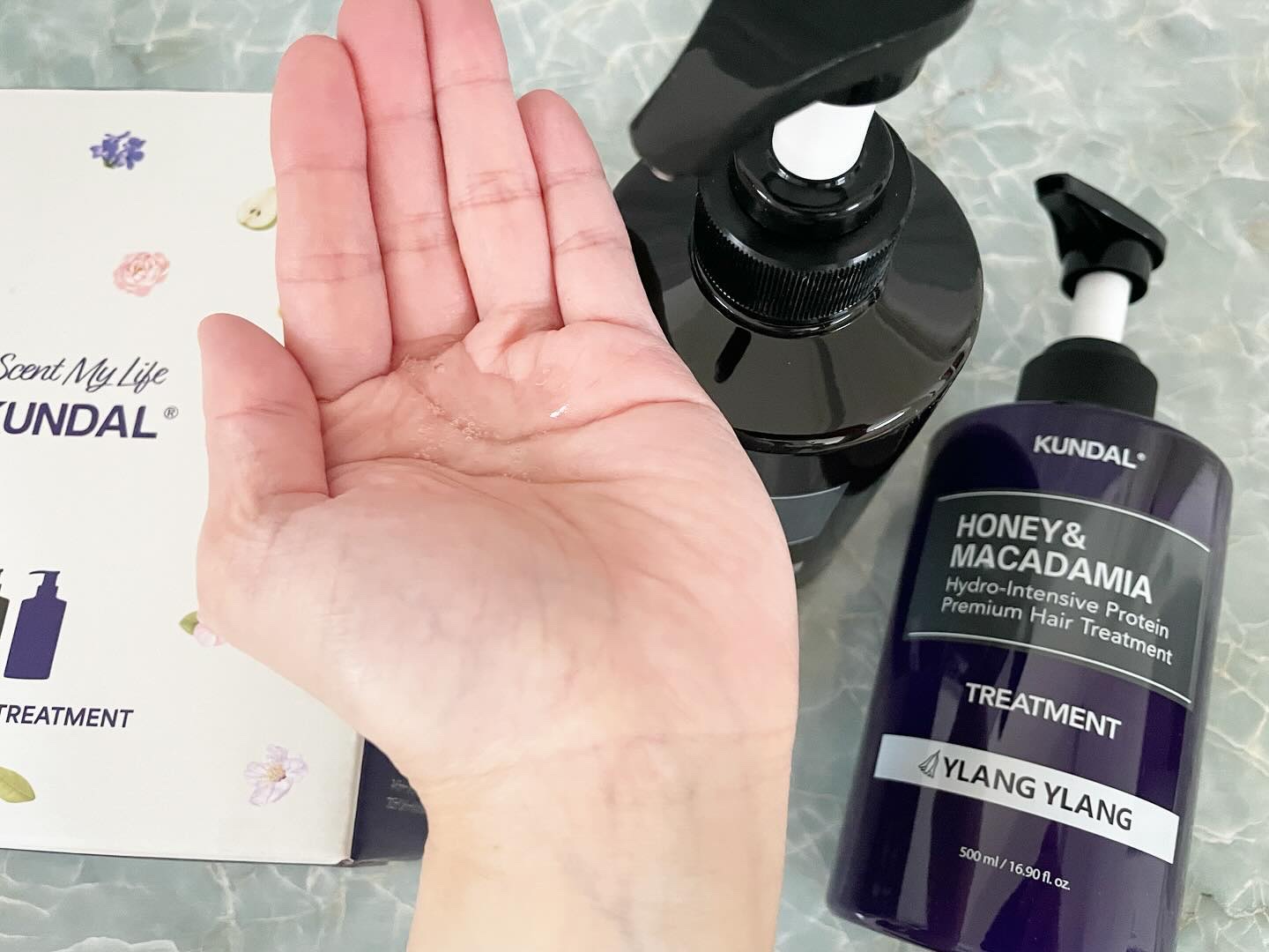 プロテイントリートメント/KUNDAL/コンディショナー単品を使ったクチコミ（3枚目）