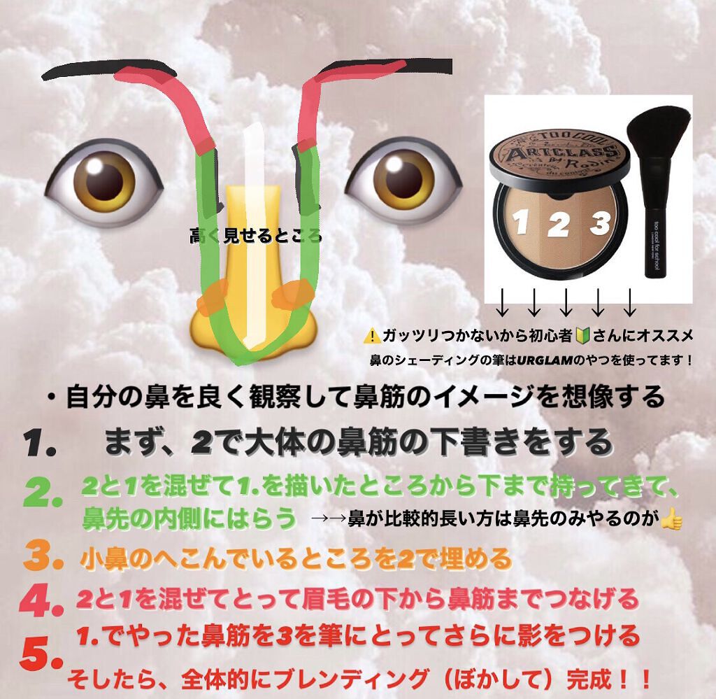 アートクラスバイロダン シェーディング/too cool for school/シェーディングを使ったクチコミ（3枚目）