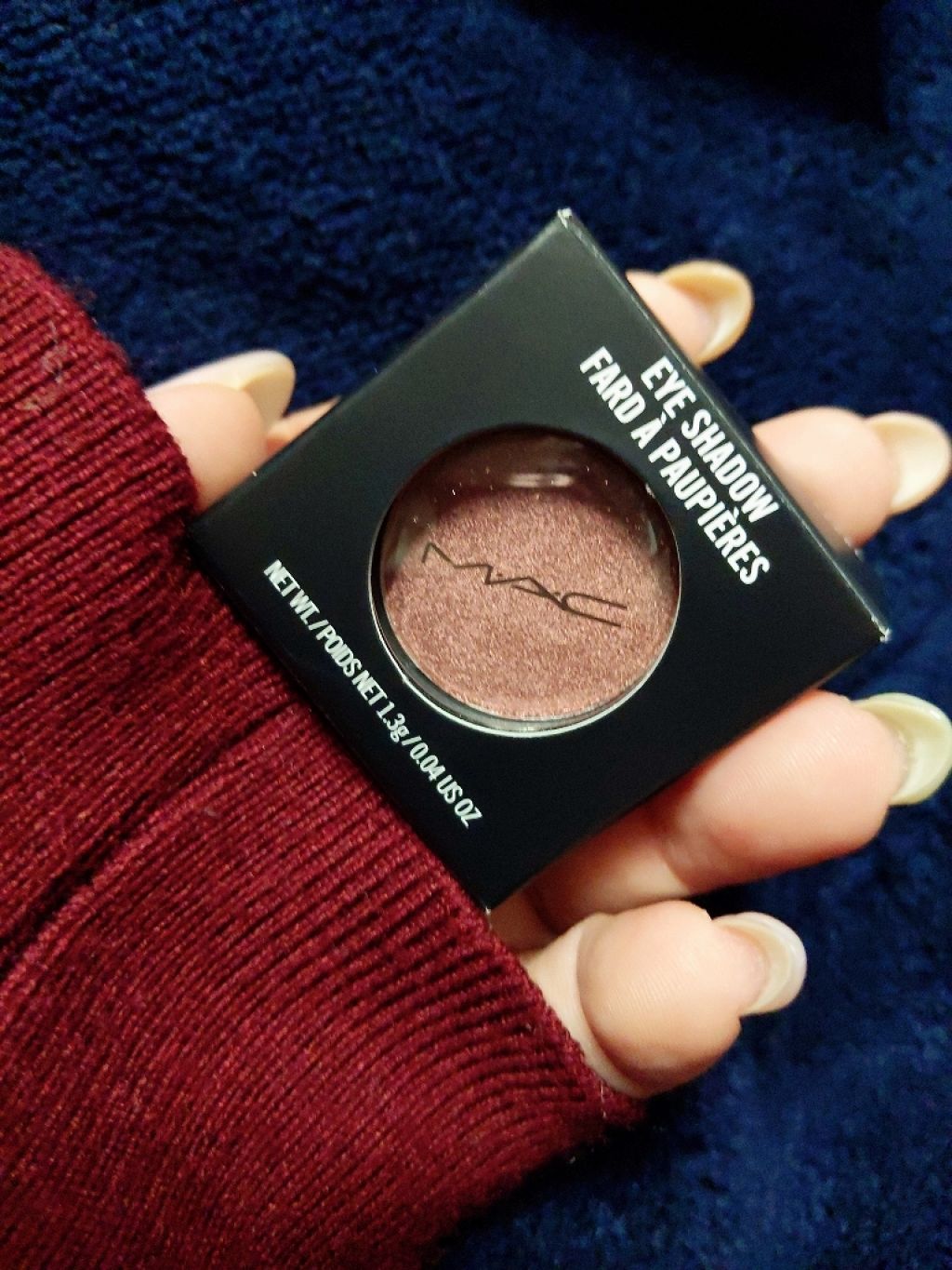 スモール アイシャドウ スター バイオレット/M・A・C/単色アイシャドウを使ったクチコミ（2枚目）