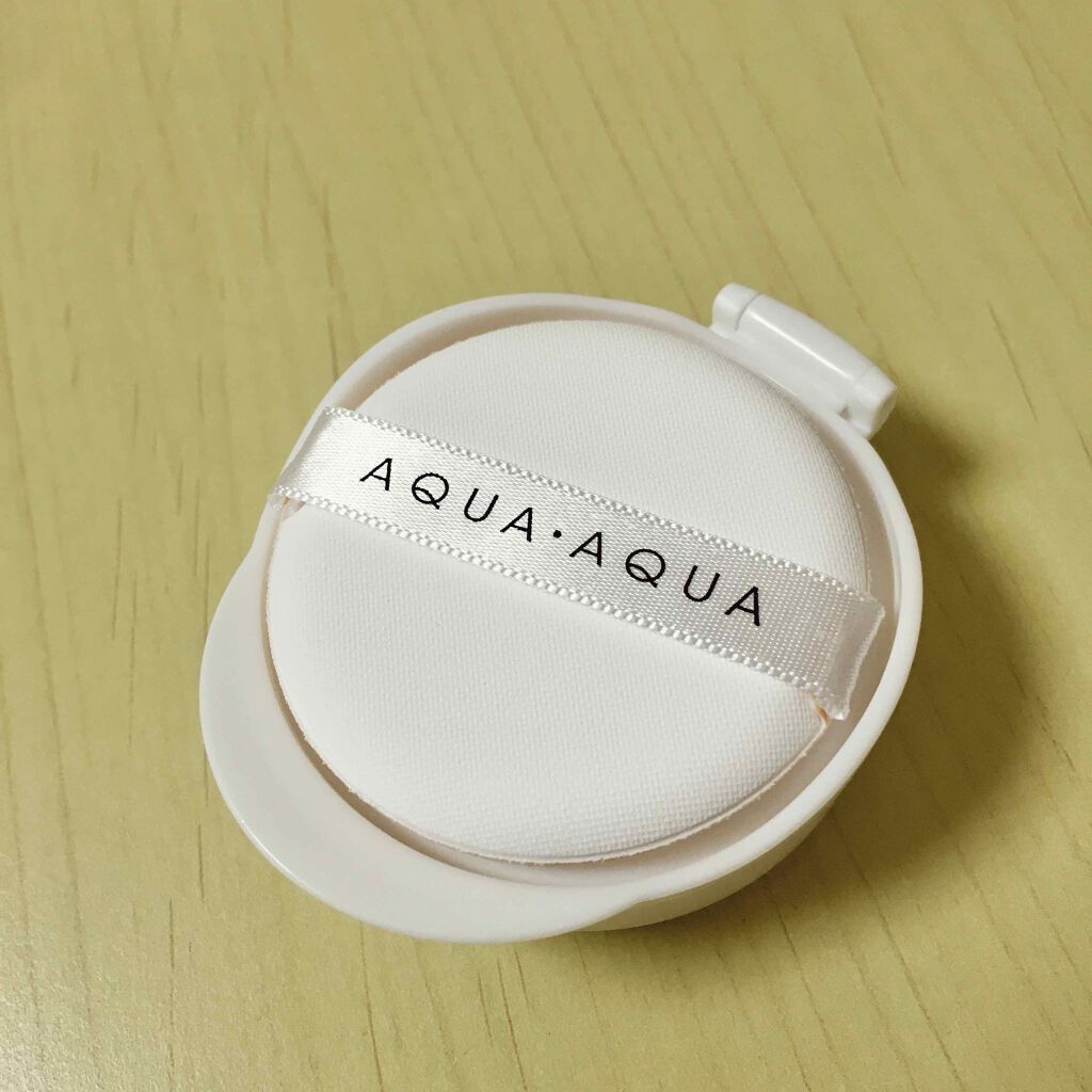 オーガニッククッションコンパクト/アクア・アクア/クッションファンデーションを使ったクチコミ（1枚目）