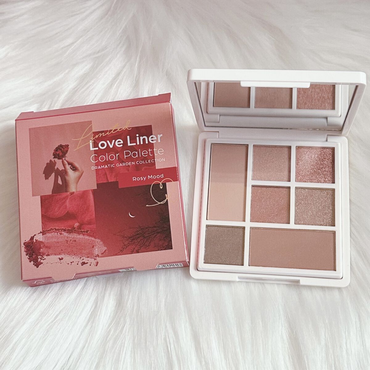 ラブ・ライナー ドラマティックガーデンコレクション カラーパレット ＜アイシャドウ＞ ロージィムード/ラブ・ライナー/アイシャドウパレットを使ったクチコミ（2枚目）