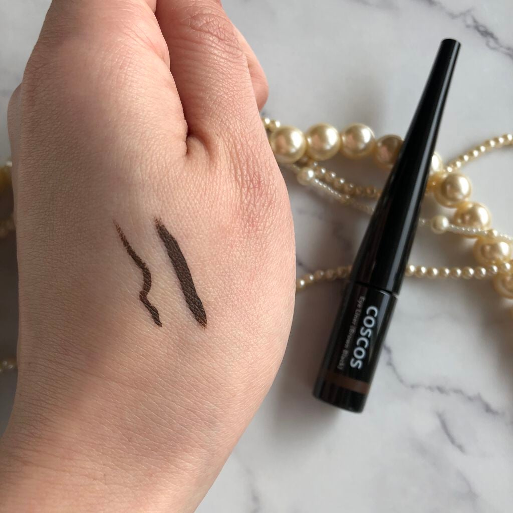 ロングラスティングアイライナー/COSCOS/リキッドアイライナーを使ったクチコミ(3枚目)