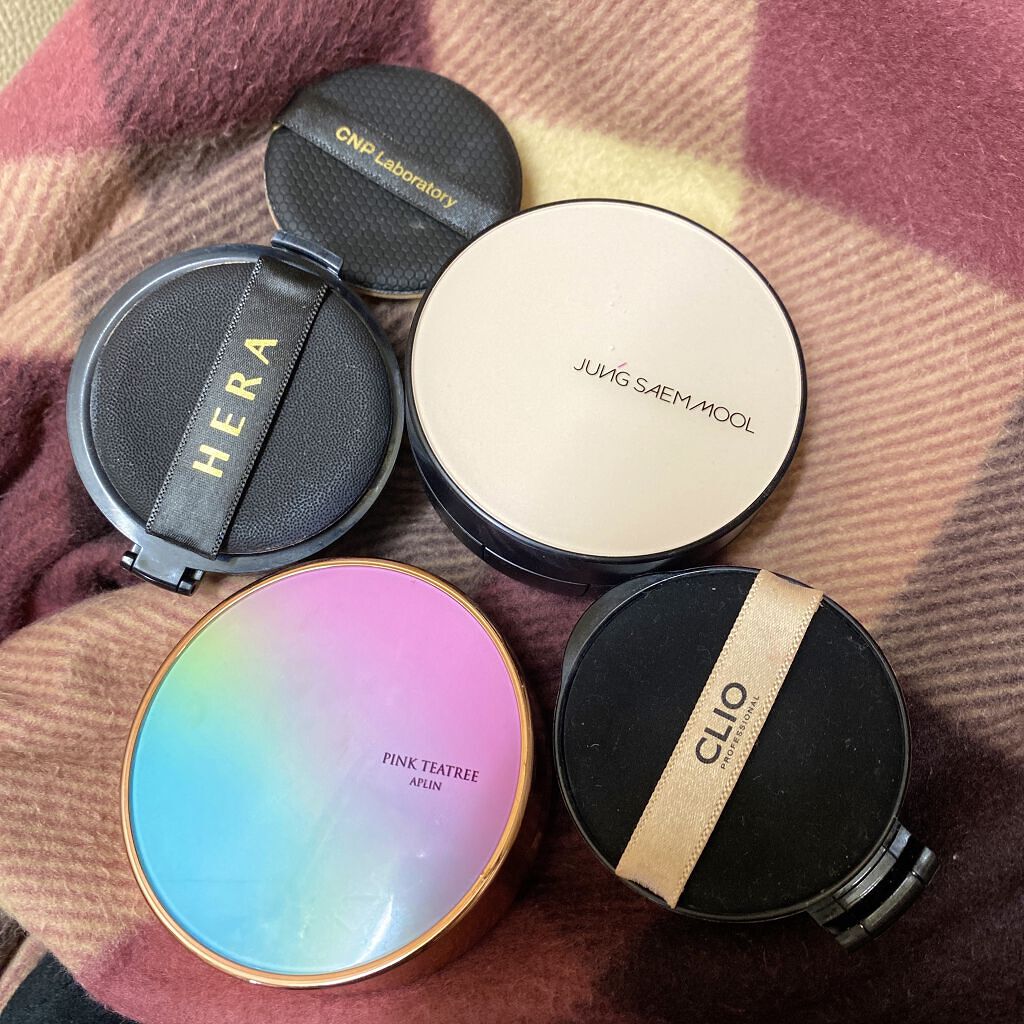 プロテーラービーグロウクッション(オールニュー)/espoir/クッションファンデーションを使ったクチコミ（2枚目）