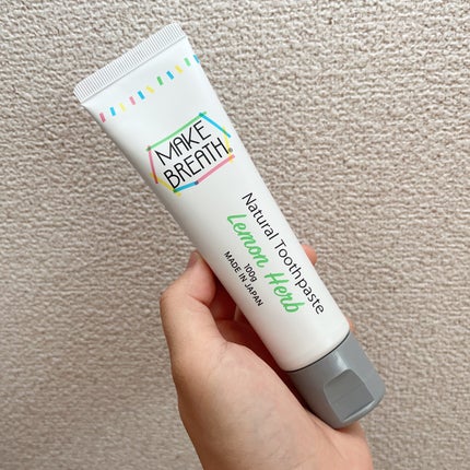 メイクブレス ハミガキ/MAKE BREATH/歯磨き粉を使ったクチコミ(1枚目)