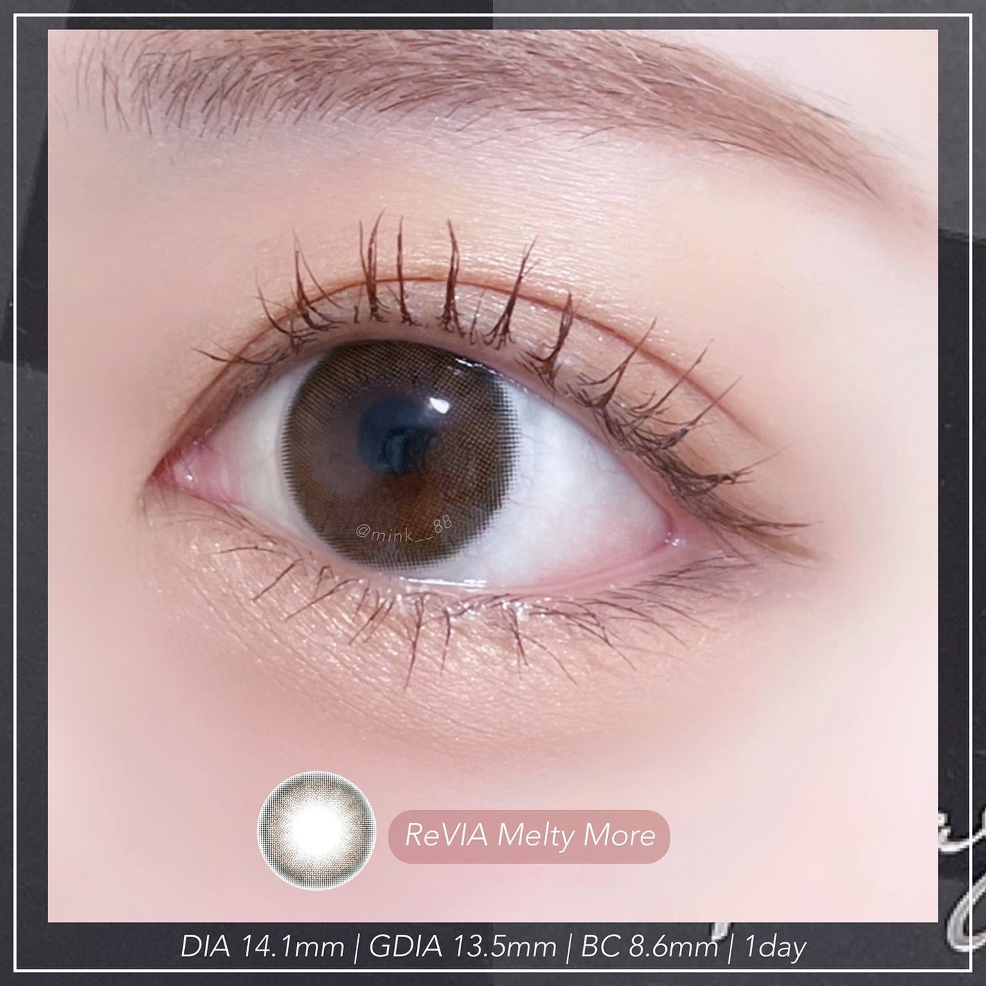 ReVIA 1day/ReVIA/ワンデー(1DAY)カラコンを使ったクチコミ(3枚目)