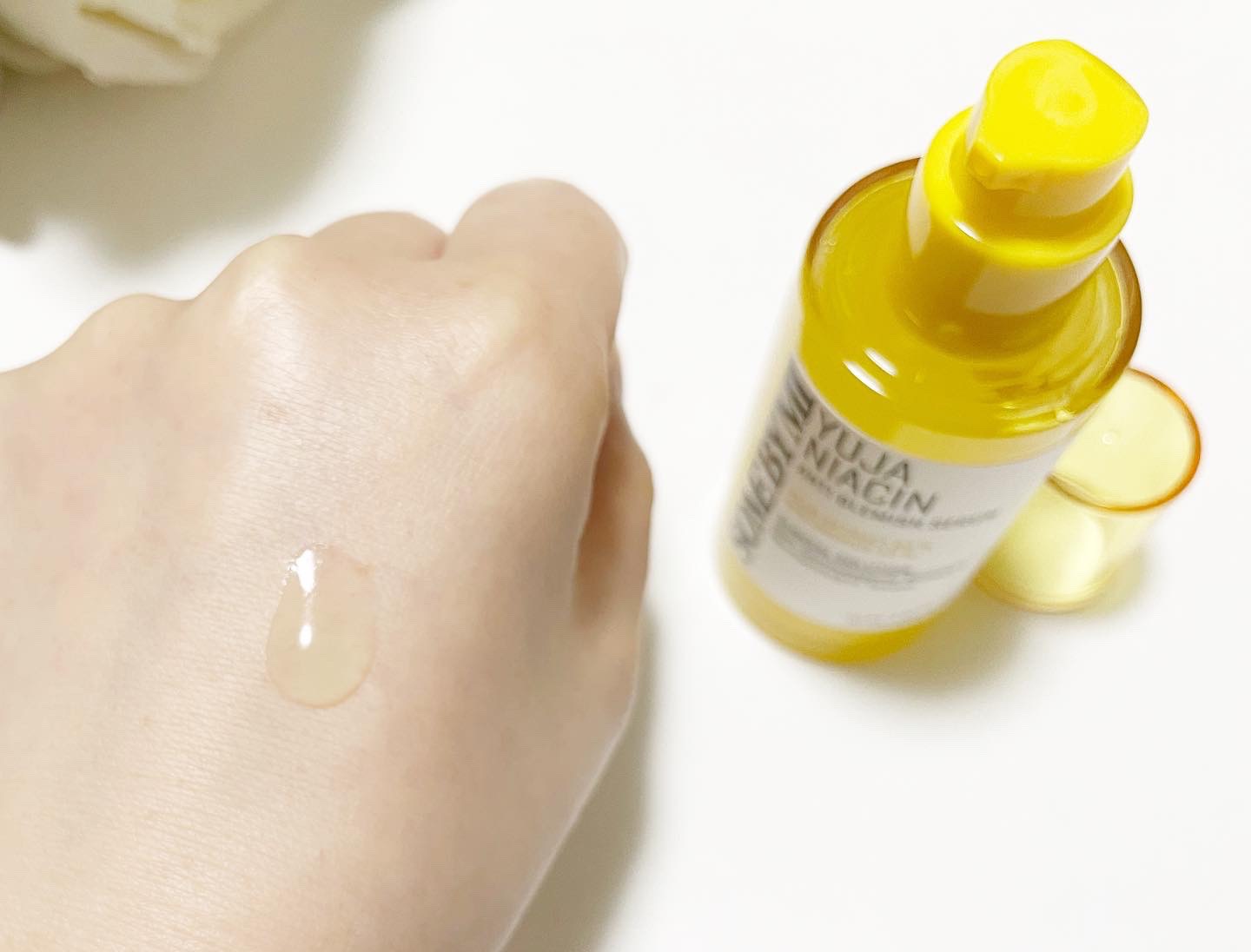 ユズナイアシンアンチブレミッシュセラム/SOME BY MI/美容液を使ったクチコミ（2枚目）