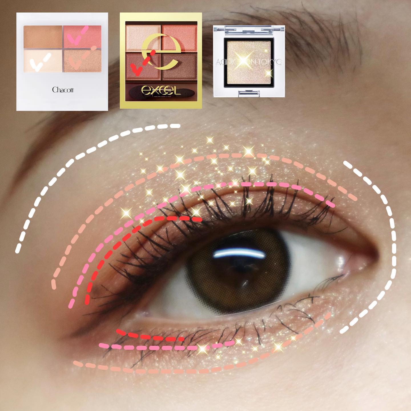 アディクション ザ アイシャドウ スパークル/ADDICTION/単色アイシャドウを使ったクチコミ（2枚目）