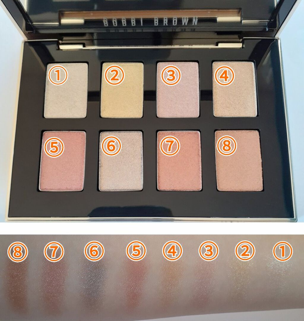 リュクス プレシャス メタルズ アイシャドウ パレット/BOBBI BROWN/アイシャドウパレットを使ったクチコミ（2枚目）