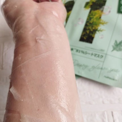 1番 ヒノキ水81%シートマスク/numbuzin/シートマスク・パックを使ったクチコミ(9枚目)