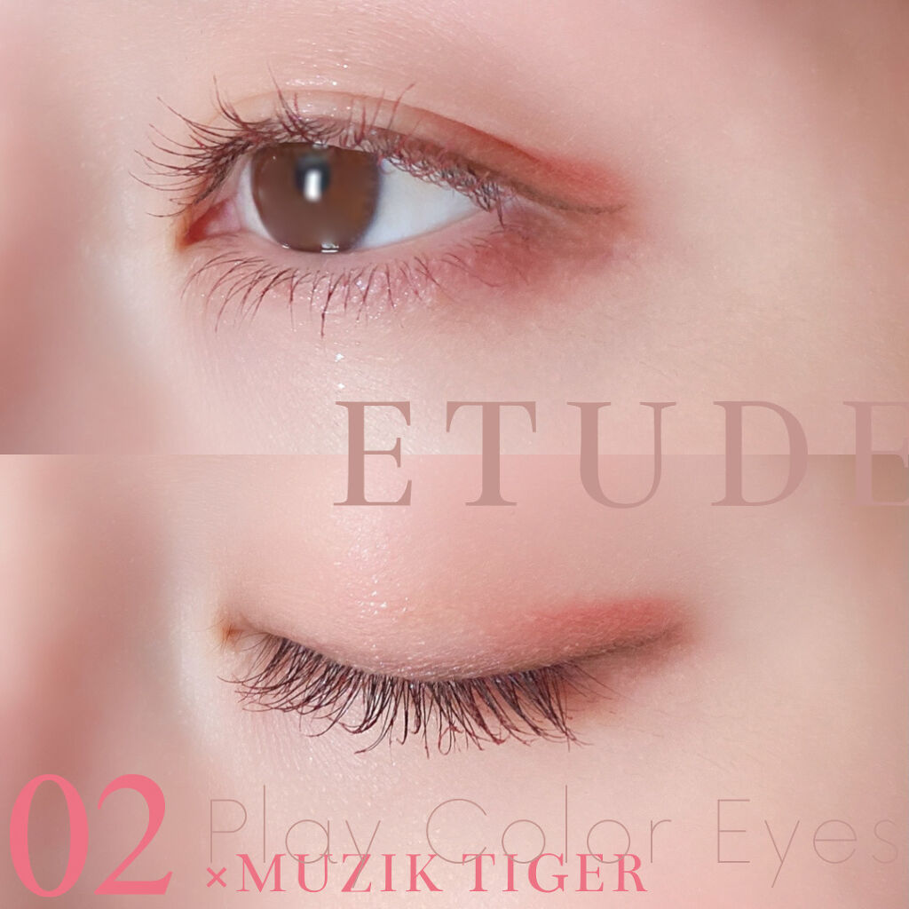 ムジークタイガープレイカラーアイズ/ETUDE/アイシャドウパレットを使ったクチコミ（2枚目）