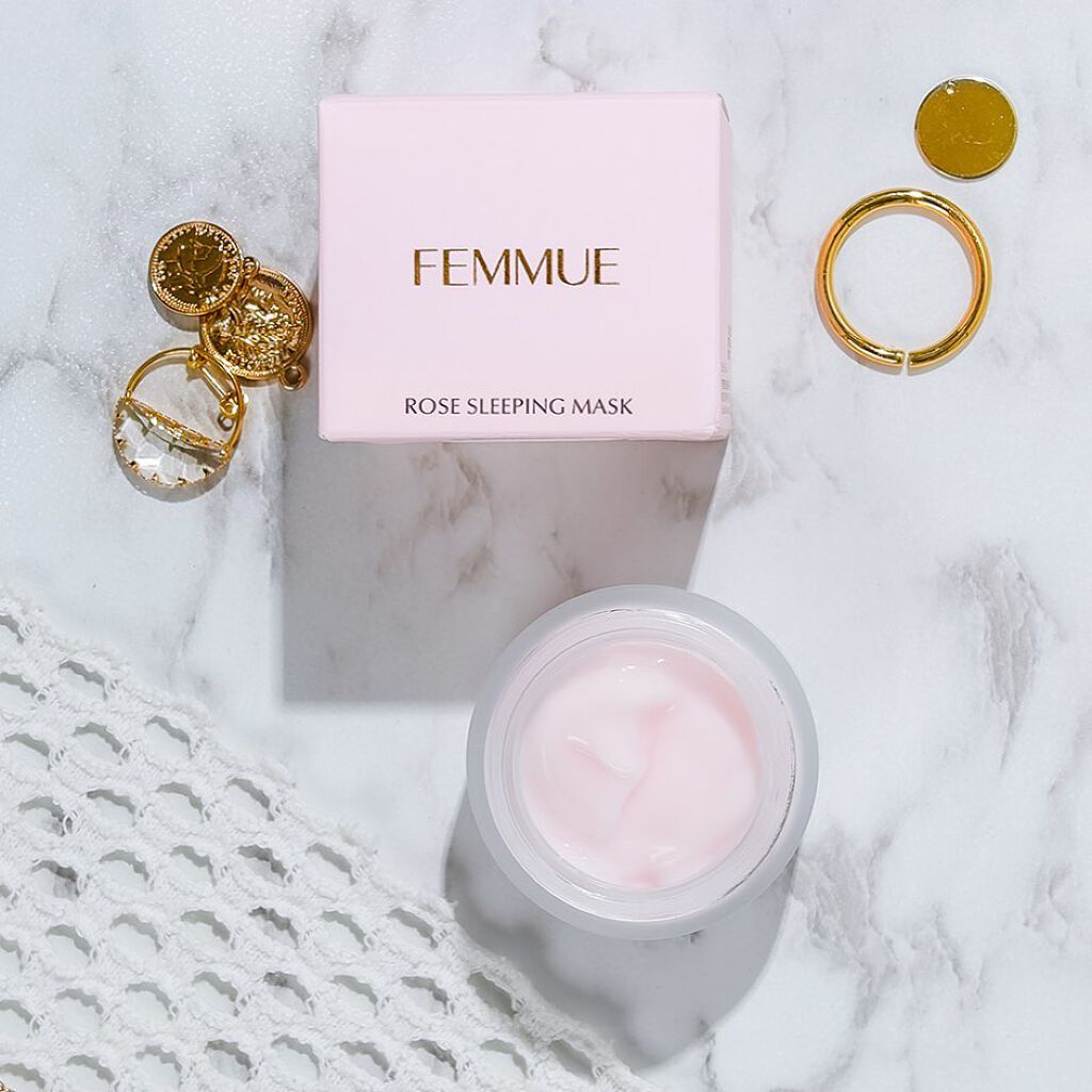 ドリームグロウマスクPF（ハリ・エイジングケア）/FEMMUE/シートマスク・パックを使ったクチコミ（1枚目）
