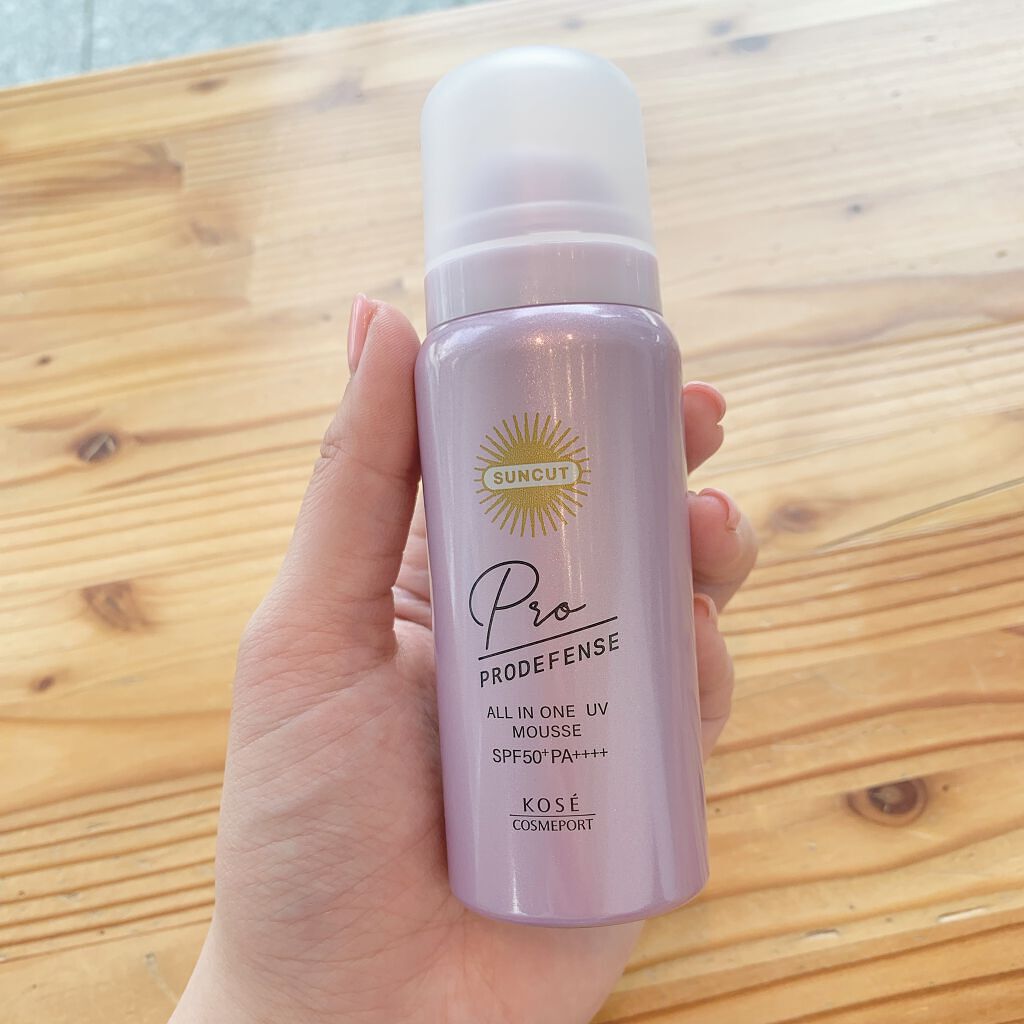 プロディフェンス オールインワンUV ムース/サンカット®/日焼け止めクリームを使ったクチコミ（1枚目）