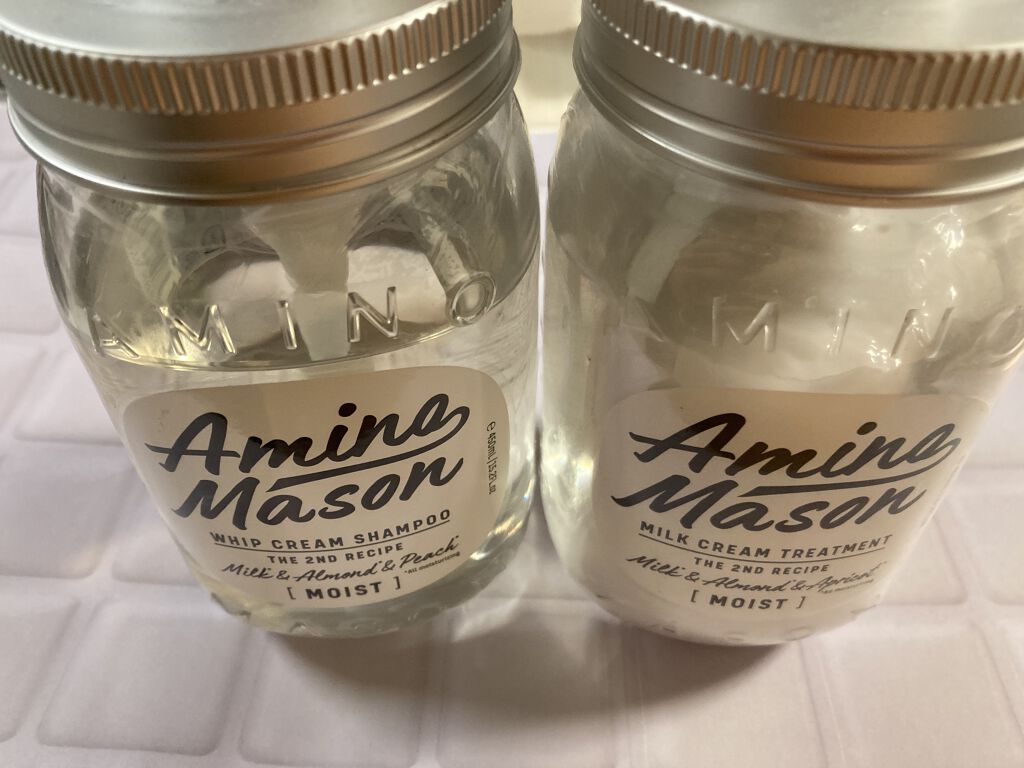 アミノメイソン ディープモイスト ホイップクリーム シャンプー/ミルククリーム ヘアトリートメント/アミノメイソン/市販シャンプーを使ったクチコミ（2枚目）