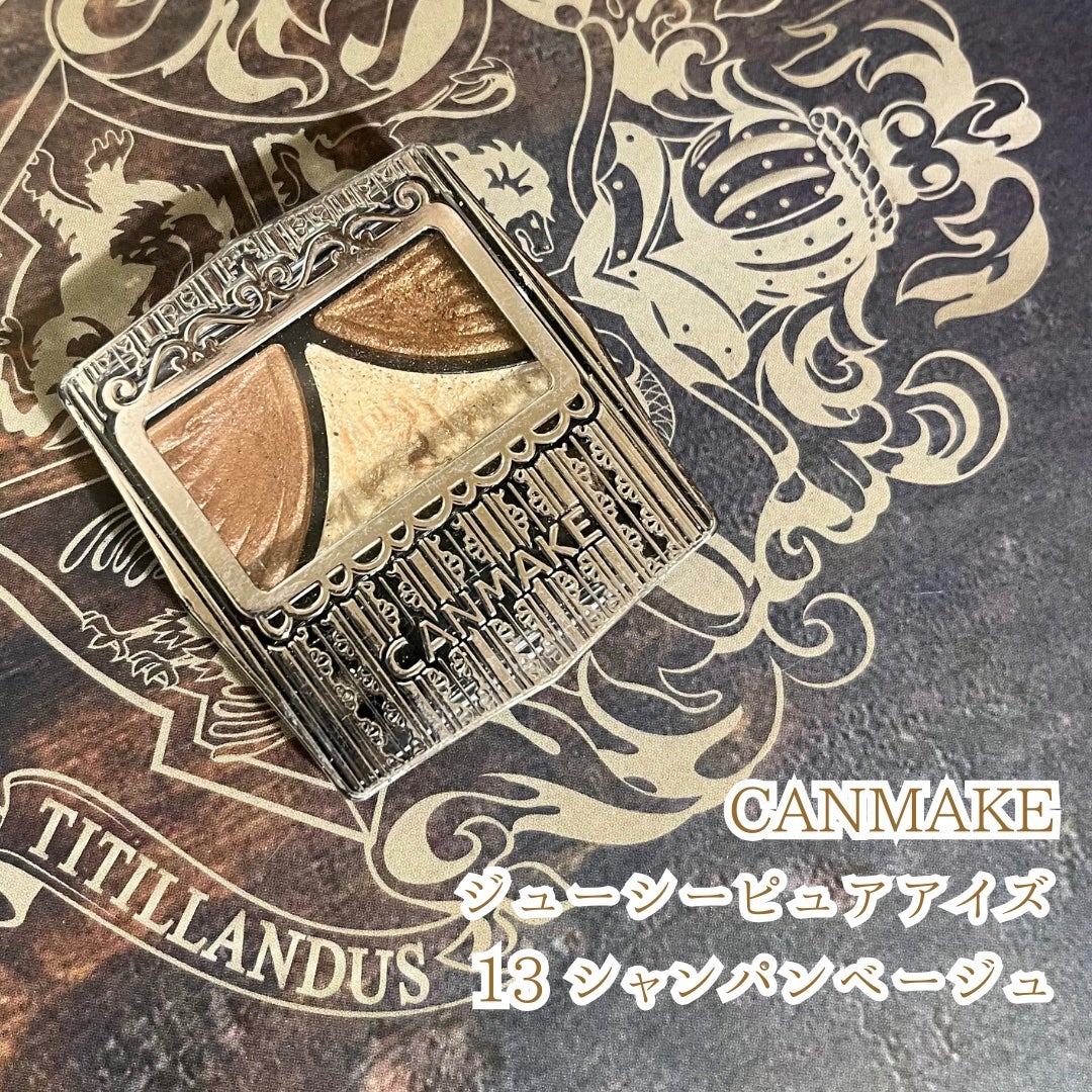 ジューシーピュアアイズ/キャンメイク/アイシャドウパレットを使ったクチコミ(2枚目)