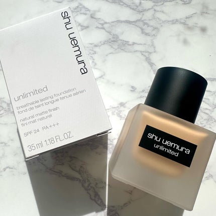 (旧)アンリミテッド ラスティング フルイド/shu uemura/リキッドファンデーションを使ったクチコミ(6枚目)