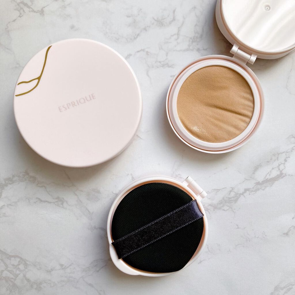 アクアリースキンウェア/ESPRIQUE/クッションファンデーションを使ったクチコミ(1枚目)