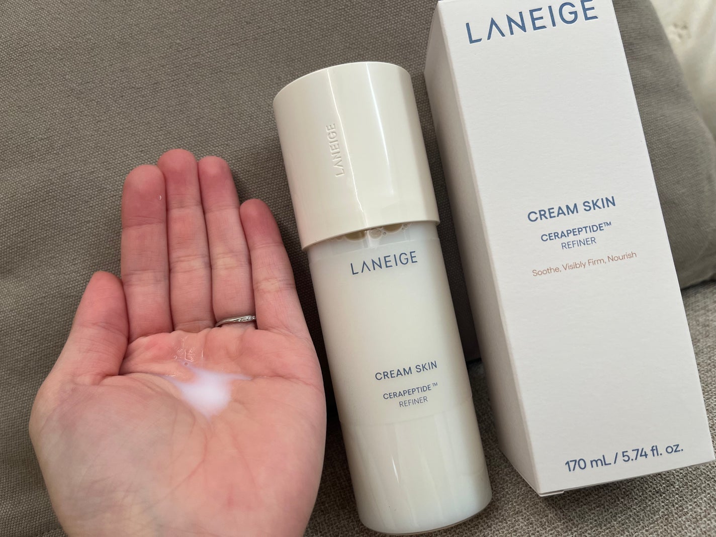 クリームスキン ローション/LANEIGE/化粧水を使ったクチコミ(2枚目)