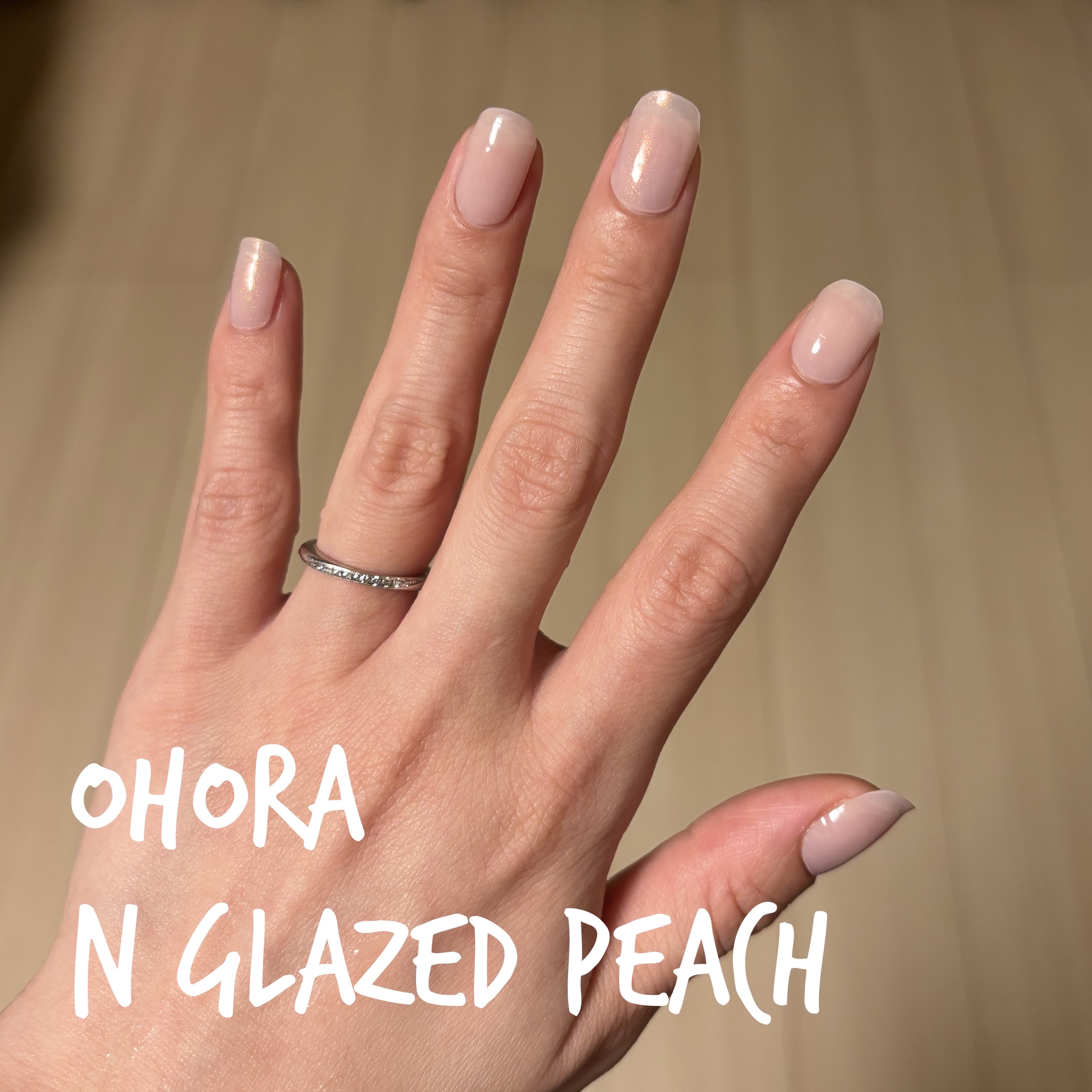 セミキュアジェルネイル（ハンド）/ohora/ネイルシールを使ったクチコミ（1枚目）