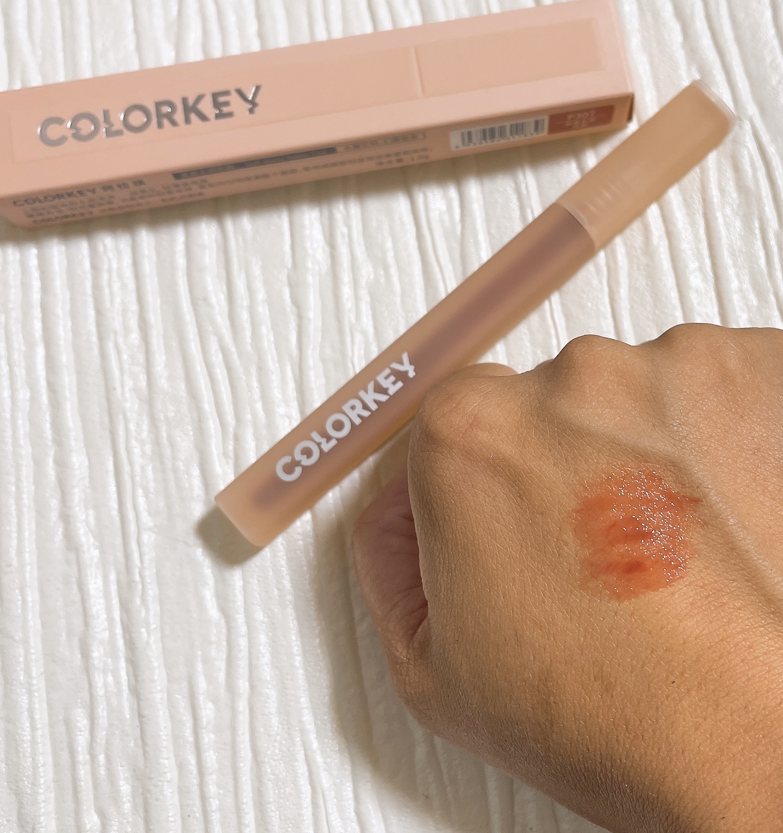 ウォータミスト リップティント O308 ダリアの駆け引き/COLORKEY/リップティントを使ったクチコミ（2枚目）