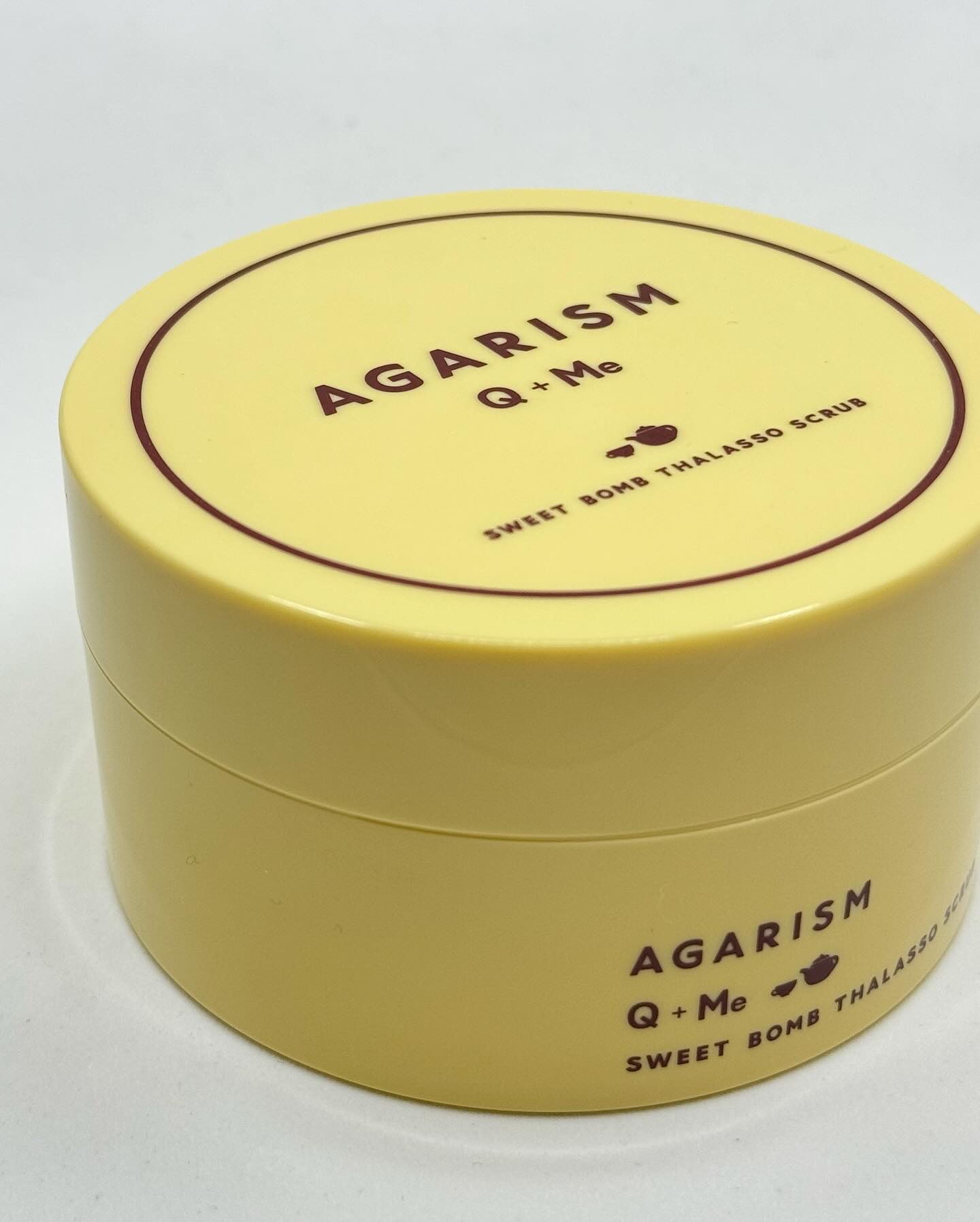 Q+Me スウィートボムタラソスクラブレモンティーの香り/AGARISM/バストケア・ヒップケアを使ったクチコミ（1枚目）